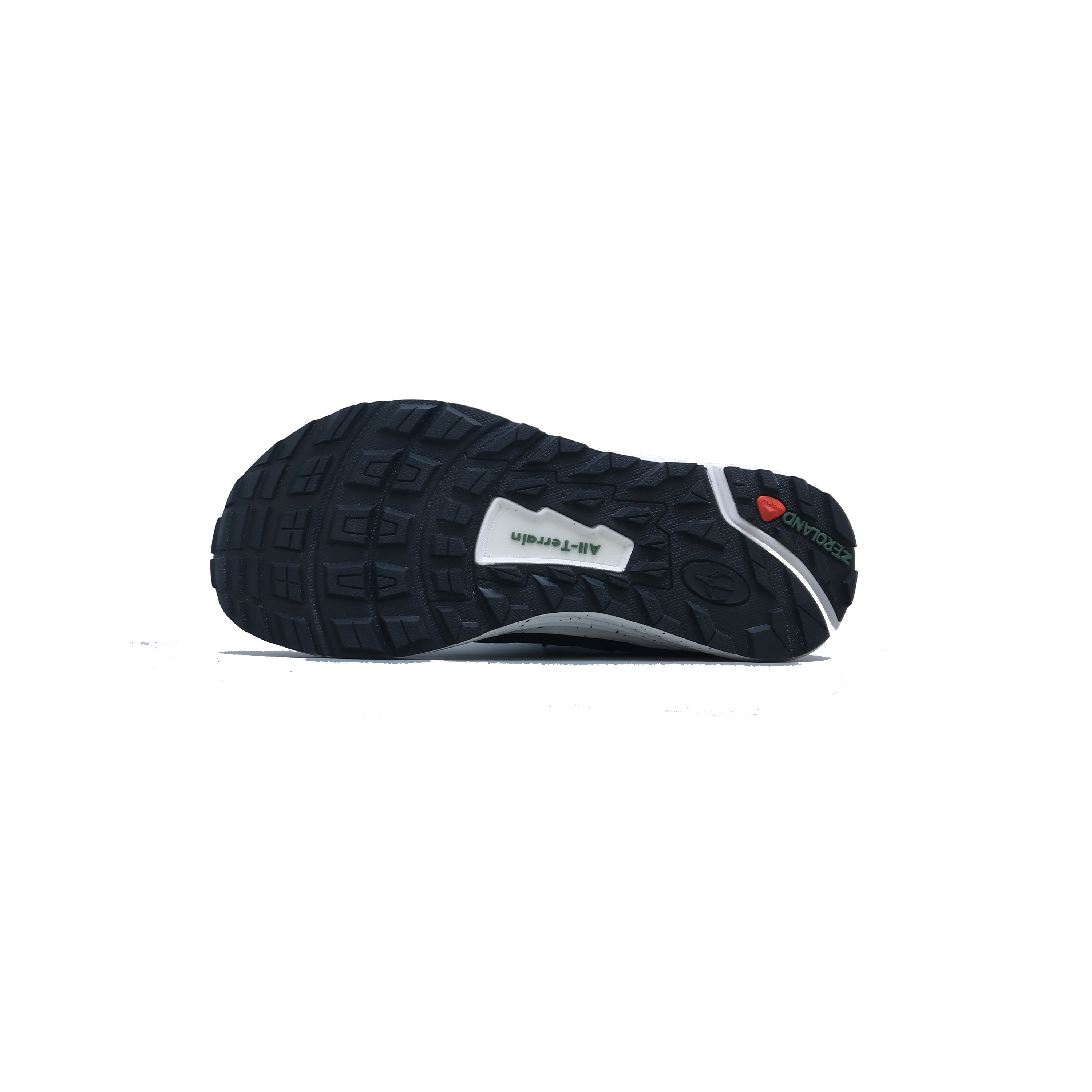 Zeroland All-Terrain Runner — white side profile