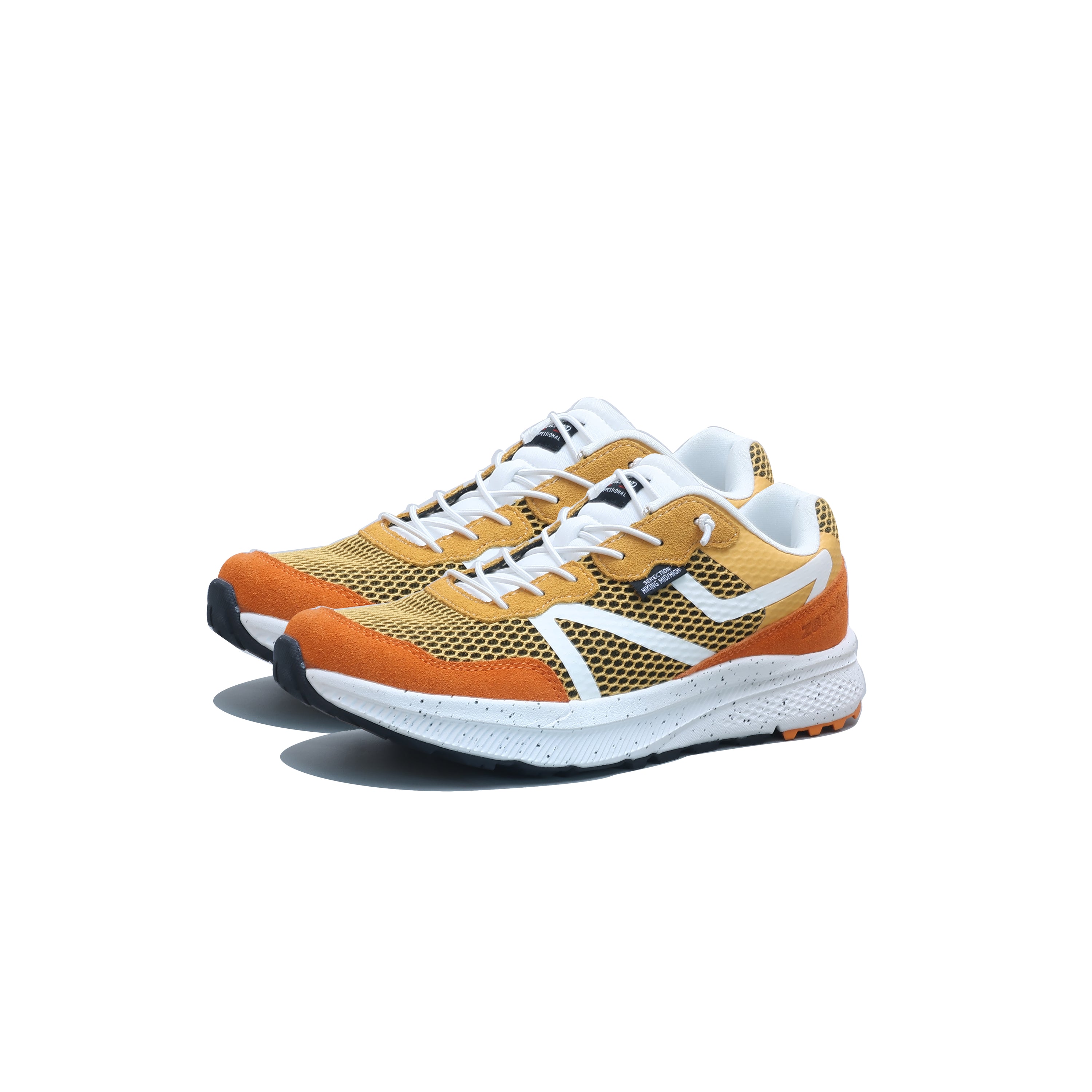 Zeroland All-Terrain Runner Orange — lateral view