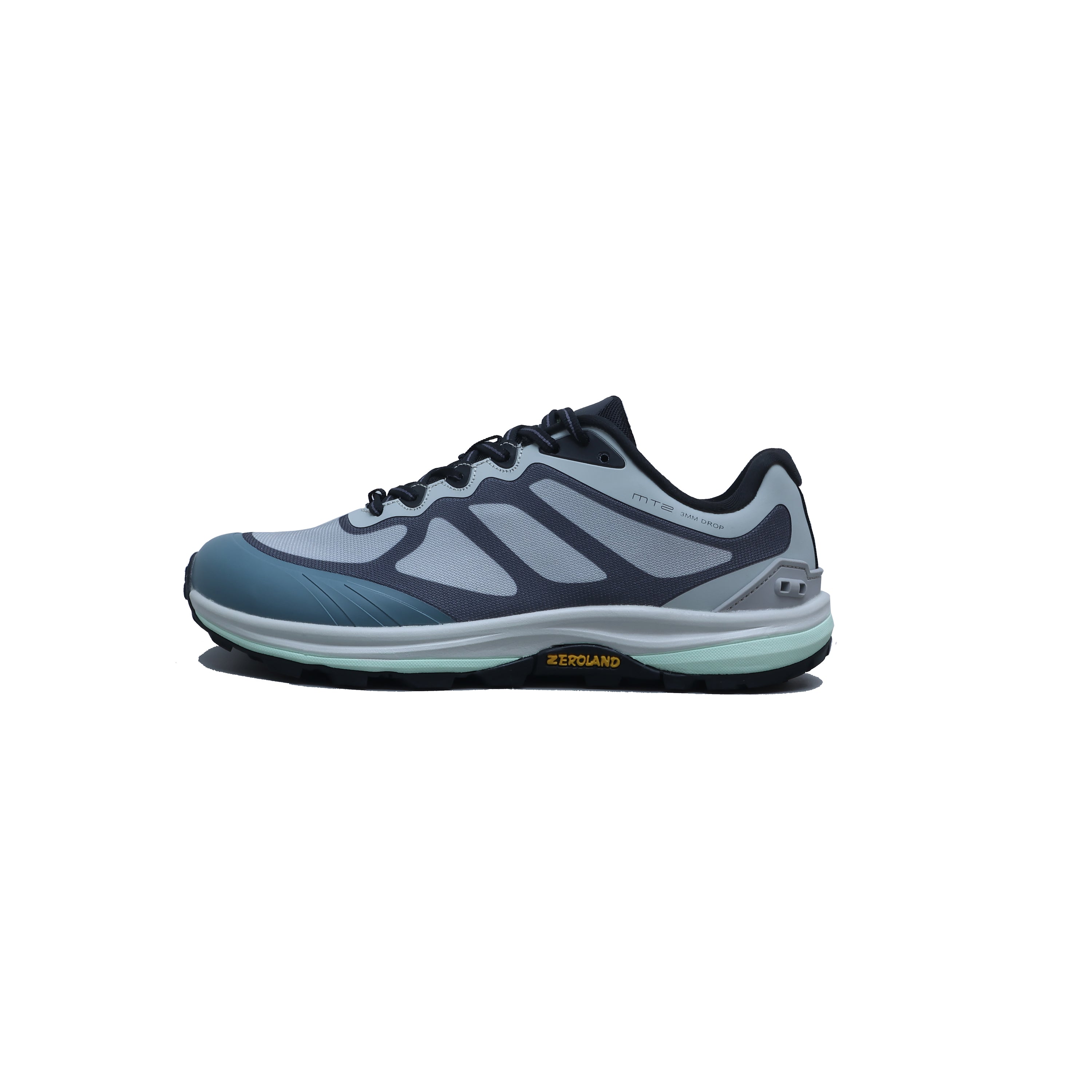 7302 Trail Sneaker White — heel view
